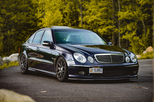  Mercedes-Benz E Class with TSW Nurburgring